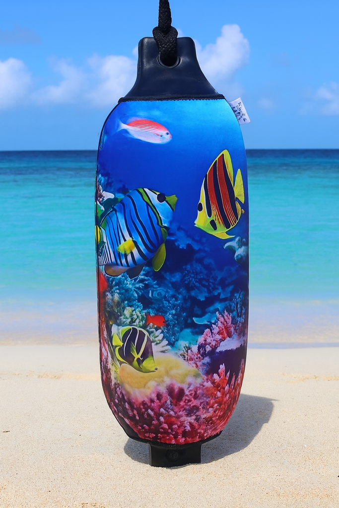 Broadwater Range - Coral Design Fender Cover Lg